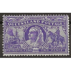 AUSTRALIA QUEENSLAND 1900 SG 264 MINT AUSTRALIA QUEENSLAND 1900 SG 264 MINT