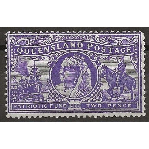 AUSTRALIA QUEENSLAND 1900 SG 264 MINT image