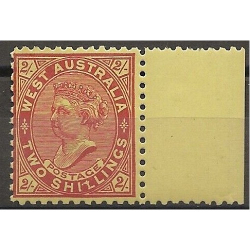 AUSTRALIA WESTERN AUSTRALIA 1902 11 SG 134 MINT Cat £300 image