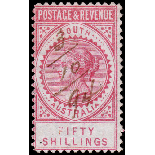 South Australia Scott 87a (1886) Used H F, CV $800.00 Bild