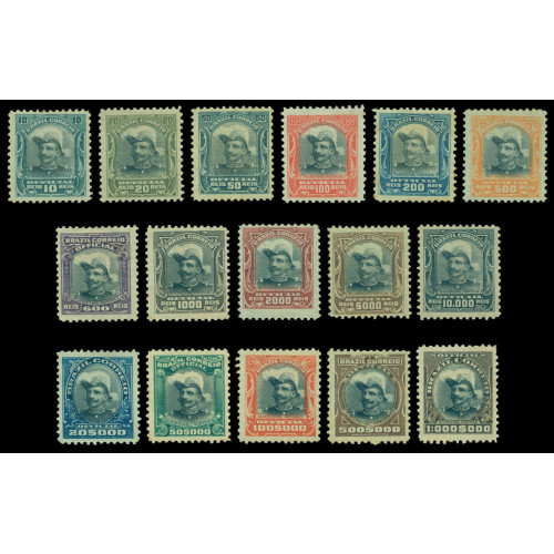BRAZIL 1850 CAT EYES complete set Scott No 21-28 used VF-XF Bild