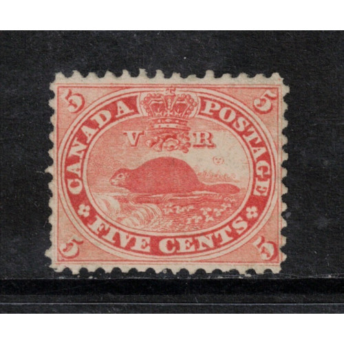 Canada #15 Very Fine Mint Full Original Gum Hinged - Bright & Fresh image