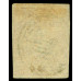 CHILE 1854 COLUMBUS -Desmadryl 5c red brown Sc No 3a used VF+stamp + RARE 7 bar cxl image