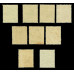CHINA 1937 MANCHUKUO - SURCHARGED complete set - Sc No 101-109 mint MLH RARE set image
