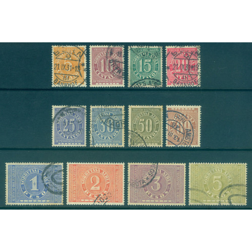 COLOMBIA-1929-AIRMAIL---International-Airmail-usage-set-Sc-No--C68-C79-used Bild
