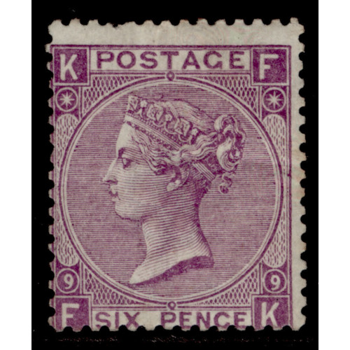 Showing image for GB-QV-SG109--SCARCE-6d-mauve-plate-9--M-MINT