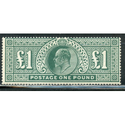 GREAT-BRITAIN-EDWARD-VII-DE-LA-RUE-SCOTT-No-142-SG-No-266-ORIGINAL-GUM-MINT-HINGED GREAT-BRITAIN-EDWARD-VII-DE-LA-RUE-SCOTT-No-142-SG-No-266-ORIGINAL-GUM-MINT-HINGED