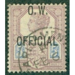 GREAT-BRITAIN-O47-USED-WITH-CERTIFICATE