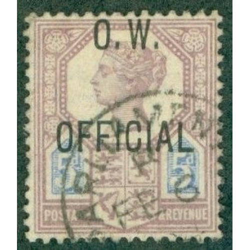 Showing image for GREAT-BRITAIN-O47-USED-WITH-CERTIFICATE