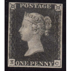 Great-Britain--No-1-VF-Mint-With-Four-Margins Great-Britain--No-1-VF-Mint-With-Four-Margins