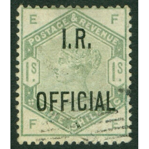 Showing image for G-O7-1---dull-green-I.R.-official.-Very-fine-used
