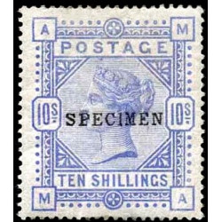 SG182s-10--Cobalt-on-white-paper-opt-SPECIMEN-fine-M-Mint-RPS-Cert SG182s-10--Cobalt-on-white-paper-opt-SPECIMEN-fine-M-Mint-RPS-Cert