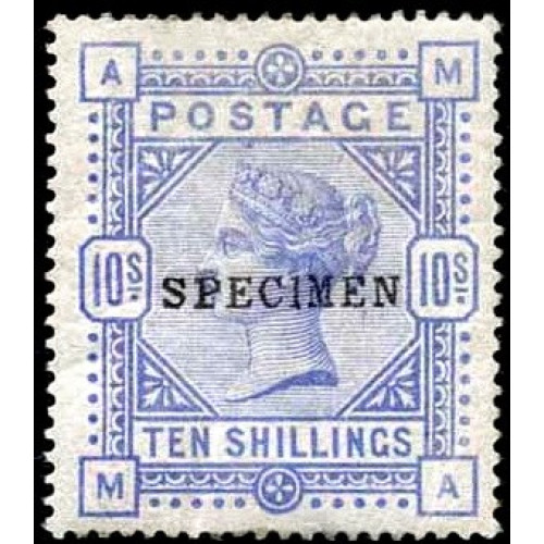 SG182s-10--Cobalt-on-white-paper-opt-SPECIMEN-fine-M-Mint-RPS-Cert Bild