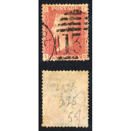 SG43-Penny-Plate-225-(EG)-Fine-used Bild