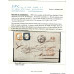 Italy---Sardinia--1860---COVER---Milano-from-Marsiglia-France Bild