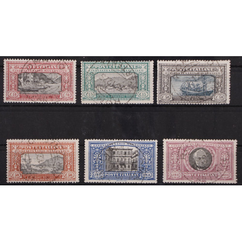 Italien-188-193-gestempelt-Nr.-193-mit-alter-Signatur Bild