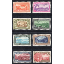 MEXICO-SC--No-C54-C61-1934-PRESTINE-SET-MINT-OG-NH-VF-XF