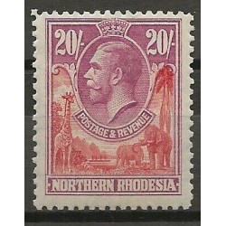 NORTHERN RHODESIA 1925 29 SG 17 MINT