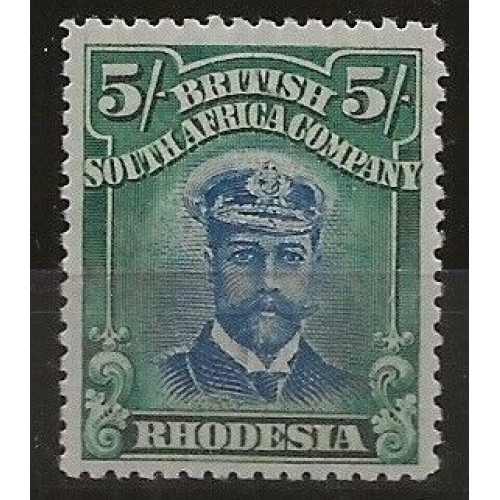 RHODESIA 1913 22 SG 251a MINT Cat £2750 . CERT Bild