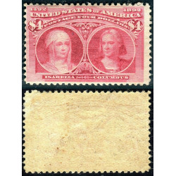 1893-US$4-COLUMBIAN-MNH-NEVER-HINGED-SCOTT--No-244-USA