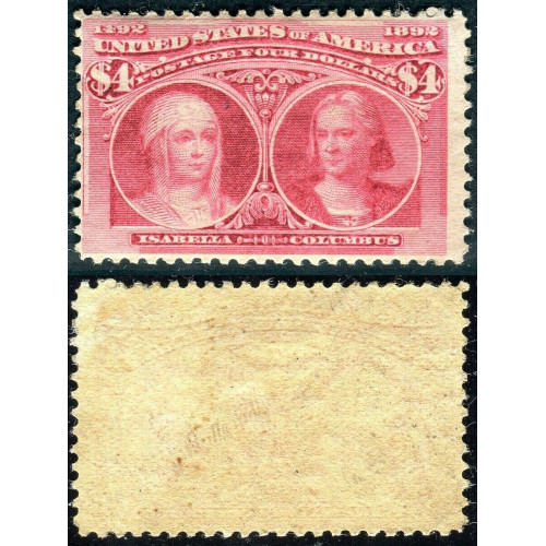 Showing image for 1893-US$4-COLUMBIAN-MNH-NEVER-HINGED-SCOTT--No-244-USA