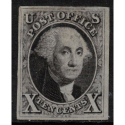 USA--No-2-Very-Fine-Mint-Unused-With-Small-Part-Original-Gum-Hinged