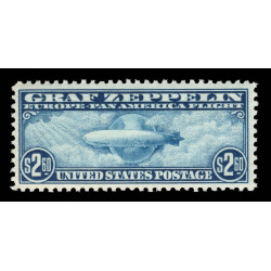 US-STAMPS-no-C15-GRAF-ZEPPELIN-MINT-OG-NH-VF-POST-OFFICE-FRESH