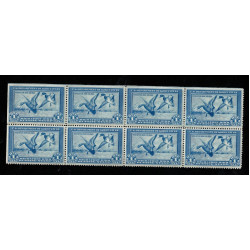 USA--No-RW1-Very-Fine-Never-Hinged-Rare-Block-Of-Eight---Usual-Light-Gum-Bends