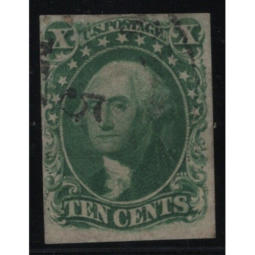 16-F-VF+-Scarce-used-neat-light-cancel-with-nice-color Bild