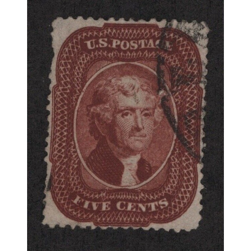Showing image for 28A-VF-PSE-cert-(-small-fauts-)-neat-cancel-nice-color