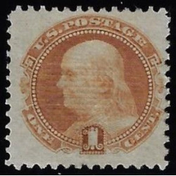 Scott #112 - $500.00 – F VF-Part OG-VLH – Large margins and vivid color. PF Cert