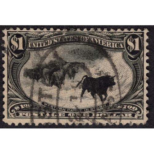 Showing image for SC 292 Fine Very Fine. Extremely faint creases. Cat $700.00. Showpiece